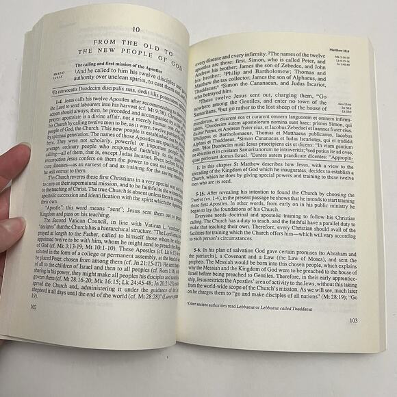 The Navarre Bible St Matthew Texts and Commentaries Paperback Revised Standard - Picture 5 of 7